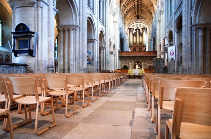 Completely New Cathedral Seats